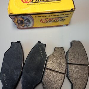 PASTILLAS PARA FRENOS DE DISCO HILUX 4X2 1,8 2.0 AÑO 90 TECNO FRICCION.