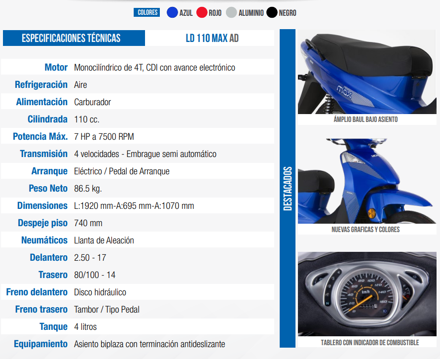 MONDIAL 110 FULL 2025 - Imagen 7